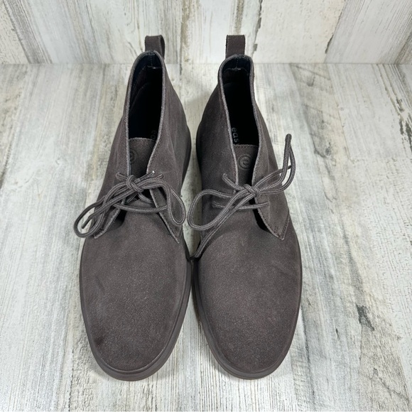 Easy Spirit Mens Cushioned Bento Round Toe Lace-Up Leather Chukka Boots #1195 - Picture 5 of 12